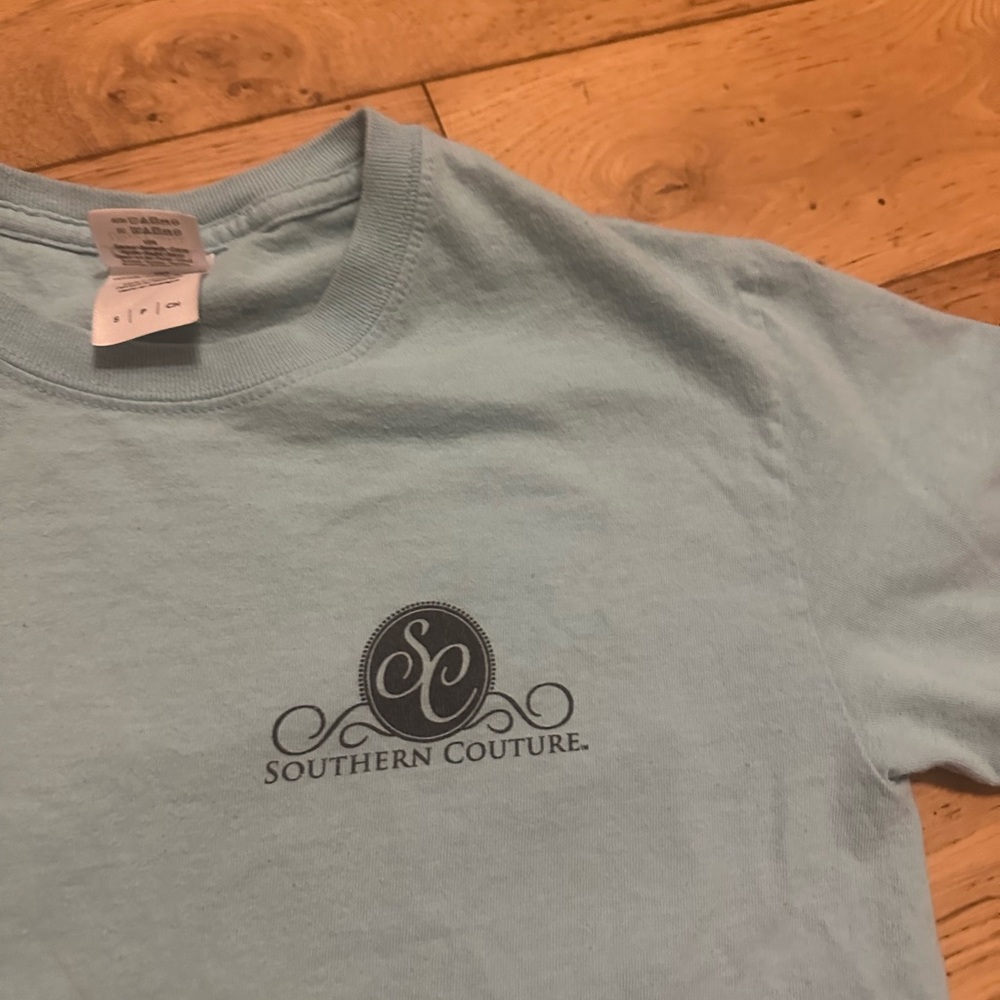 Southern Couture Turtle Tee - Picture 2 of 4